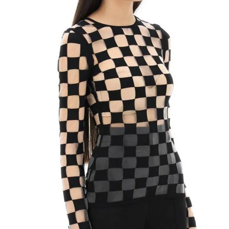SportMa SS23 Drop Shoulder Sleeve T Shirt Women's Black-4