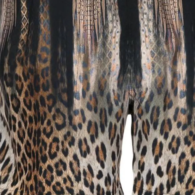 CAMILLA Leopard-print Swim Shorts-3