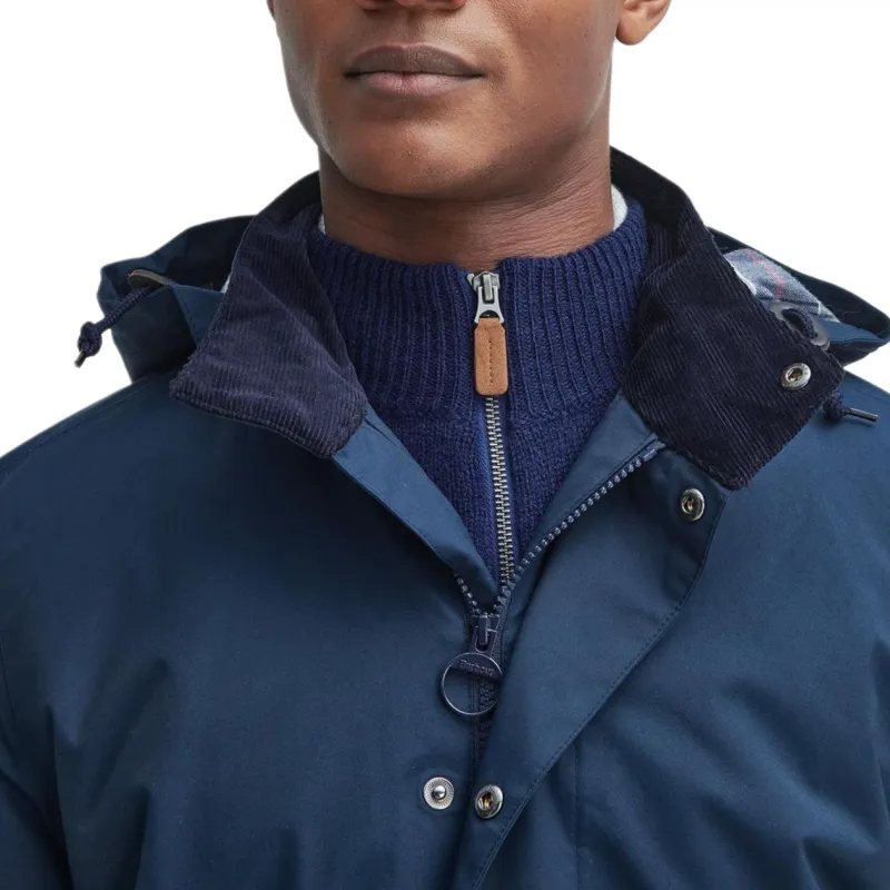 BARBOUR FW24 Puffer Jacket Men's Marine Blue-5
