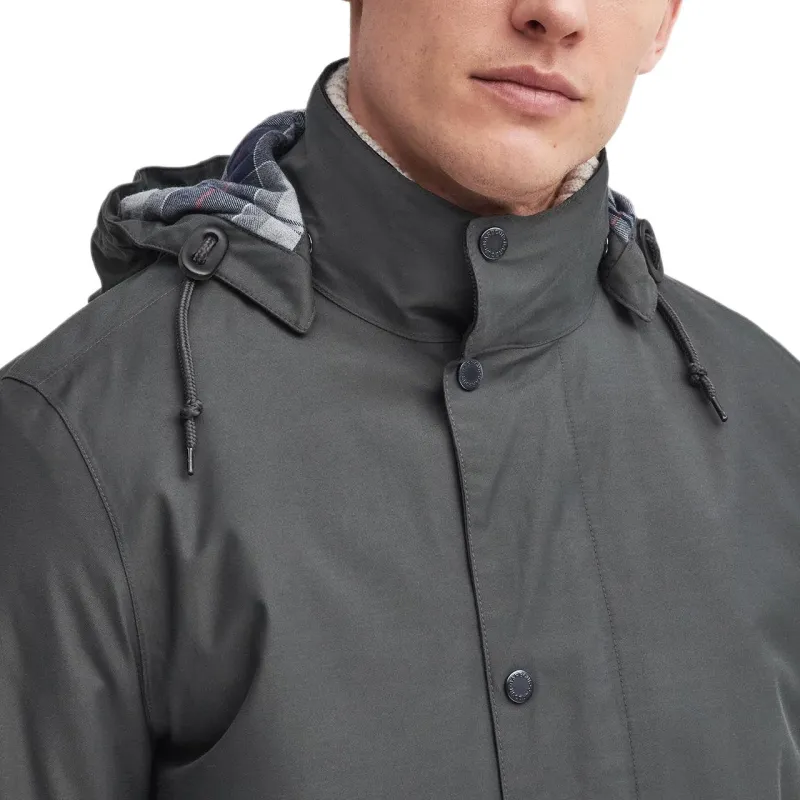 BARBOUR FW24 Puffer Jacket Men's Charcoal-4