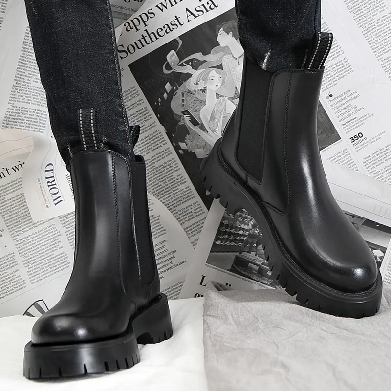 Take A Break Martin Boot Men's Black-1