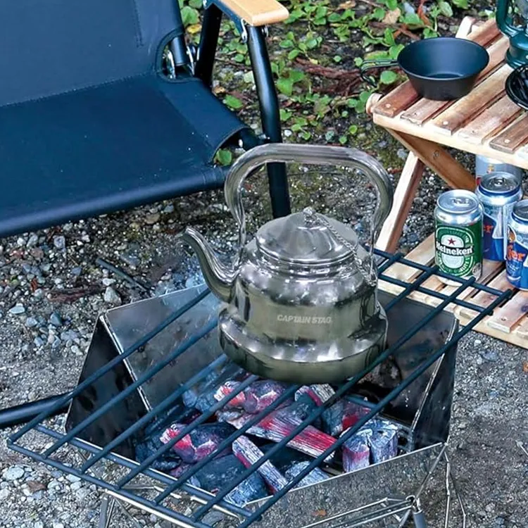 CAPTAIN STAG Outdoor Water Equipment Outdoor Water Bottle 1.5L Stainless Steel 16 X 19.5 X 20 Cm-1