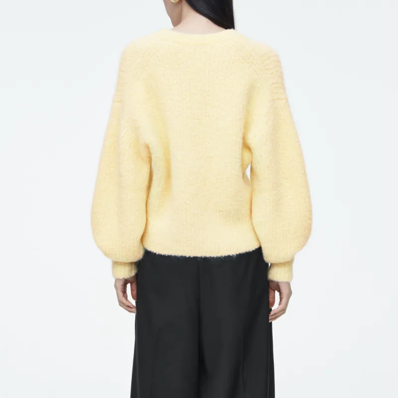 COS Knitwear Women's Cream Yellow-2