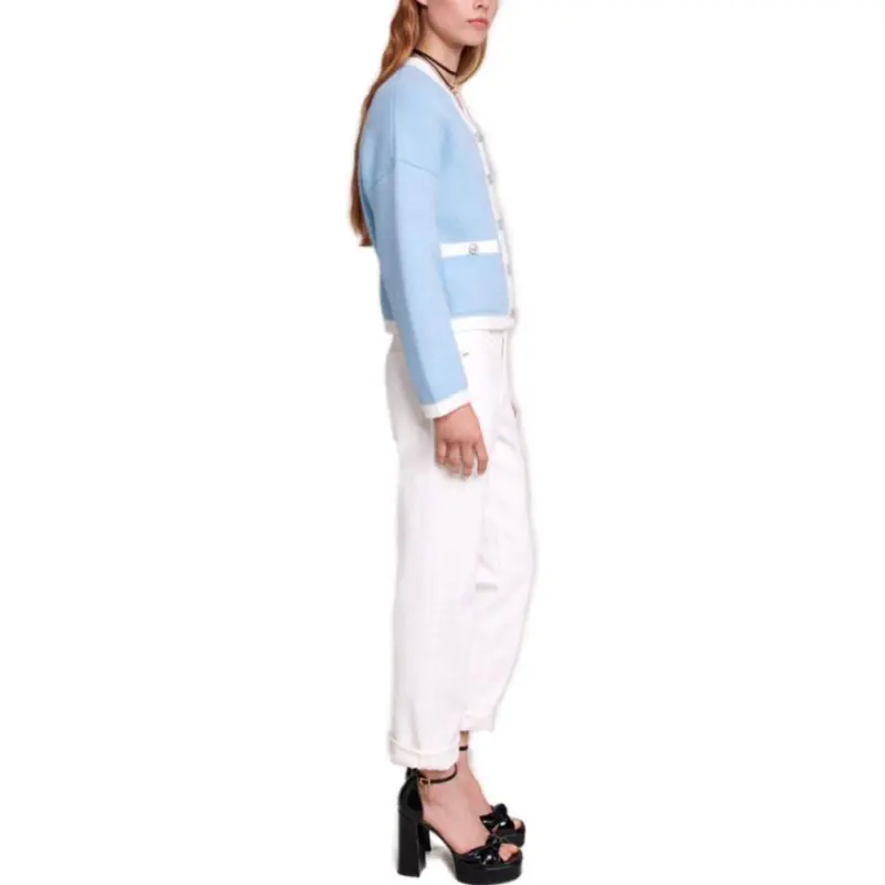 Maje Sweater Women's Light Blue-3