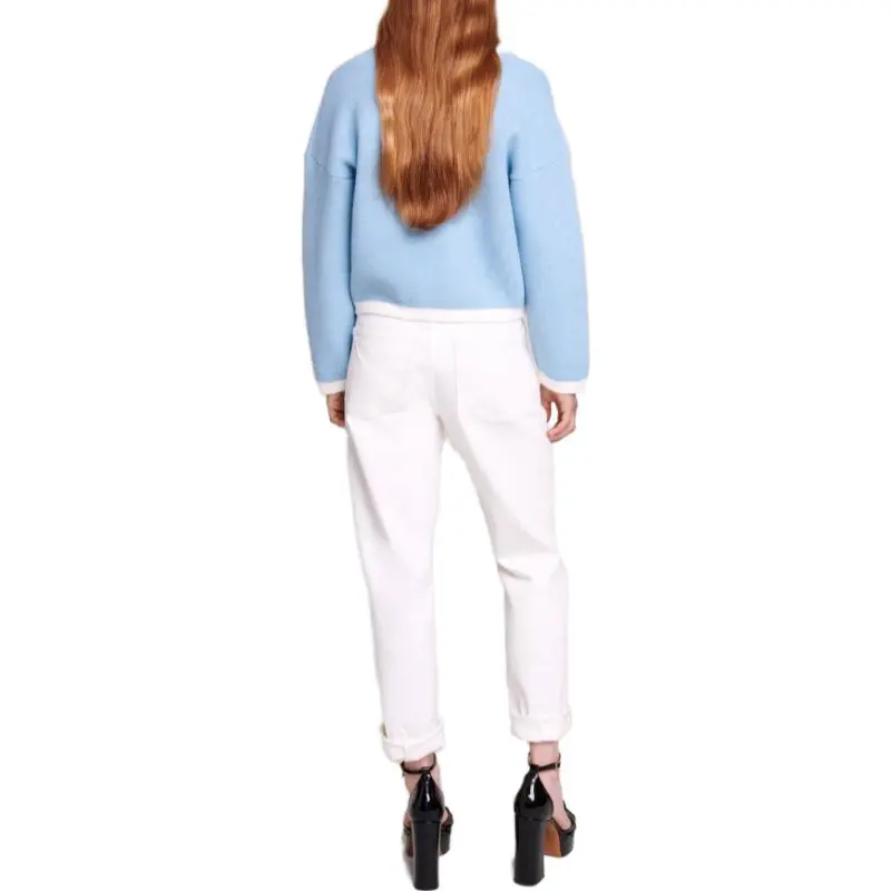 Maje Sweater Women's Light Blue-2