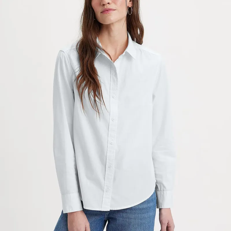 Levis Shirts Women's White-1