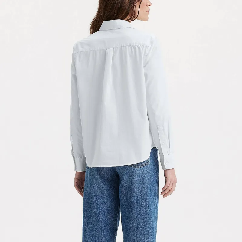 Levis Shirts Women's White-2