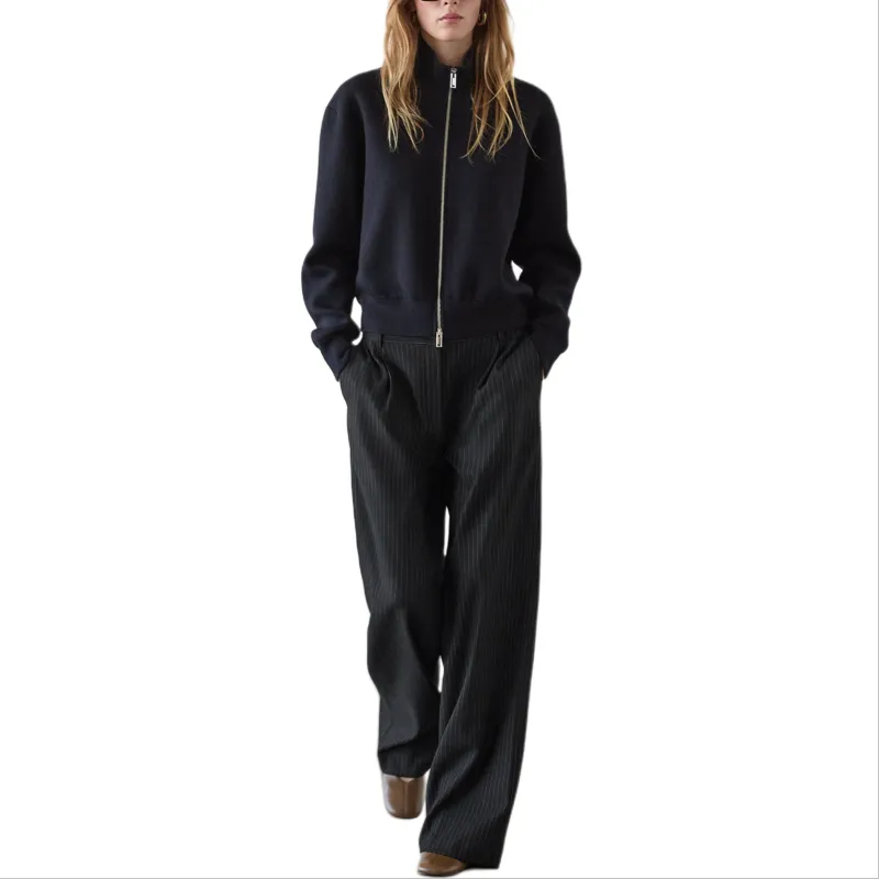 Massimo Dutti Jackets Coats Women's Navy Blue-2
