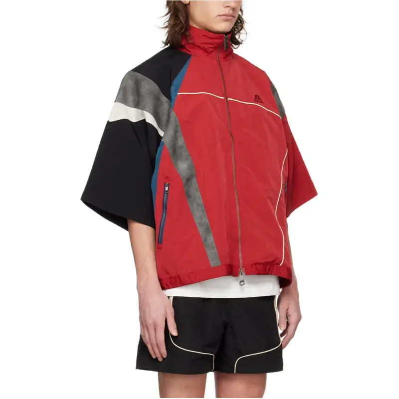 ADER ERROR Colour block Short sleeve Jacket-4