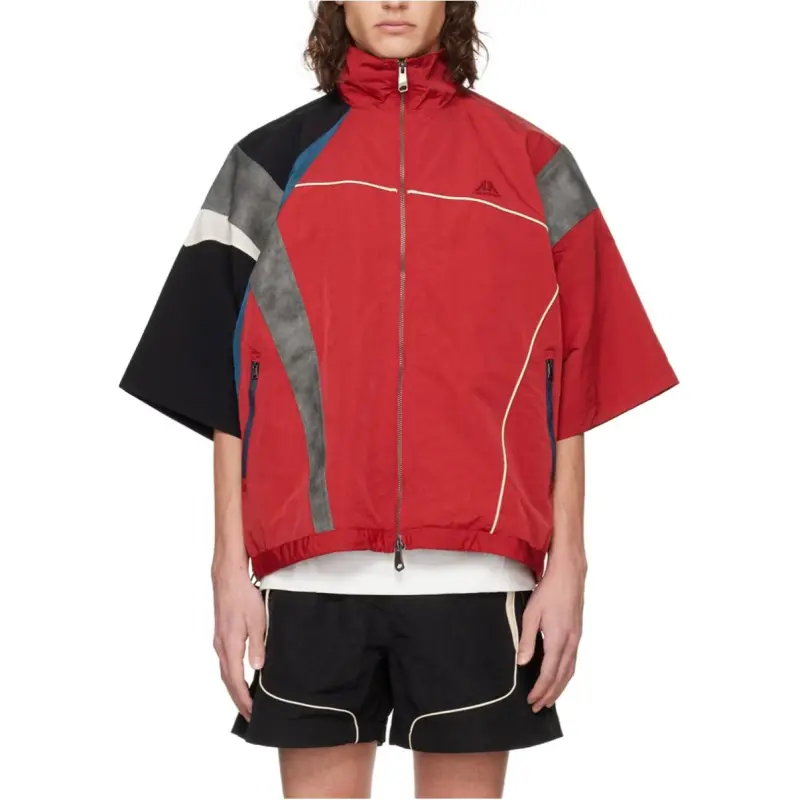 ADER ERROR Colour block Short sleeve Jacket-2