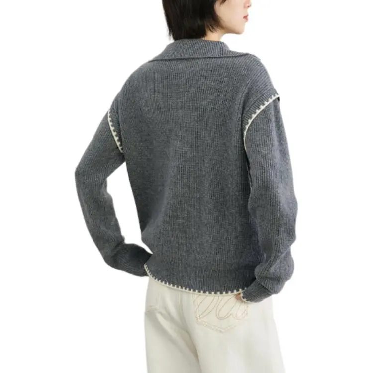 Orange Desire Sweaters Women's-4