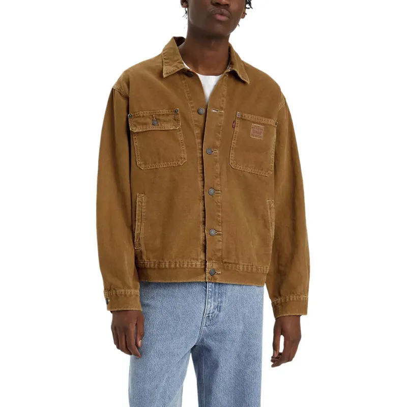 Levi's Jackets Coats Men's Brown-2