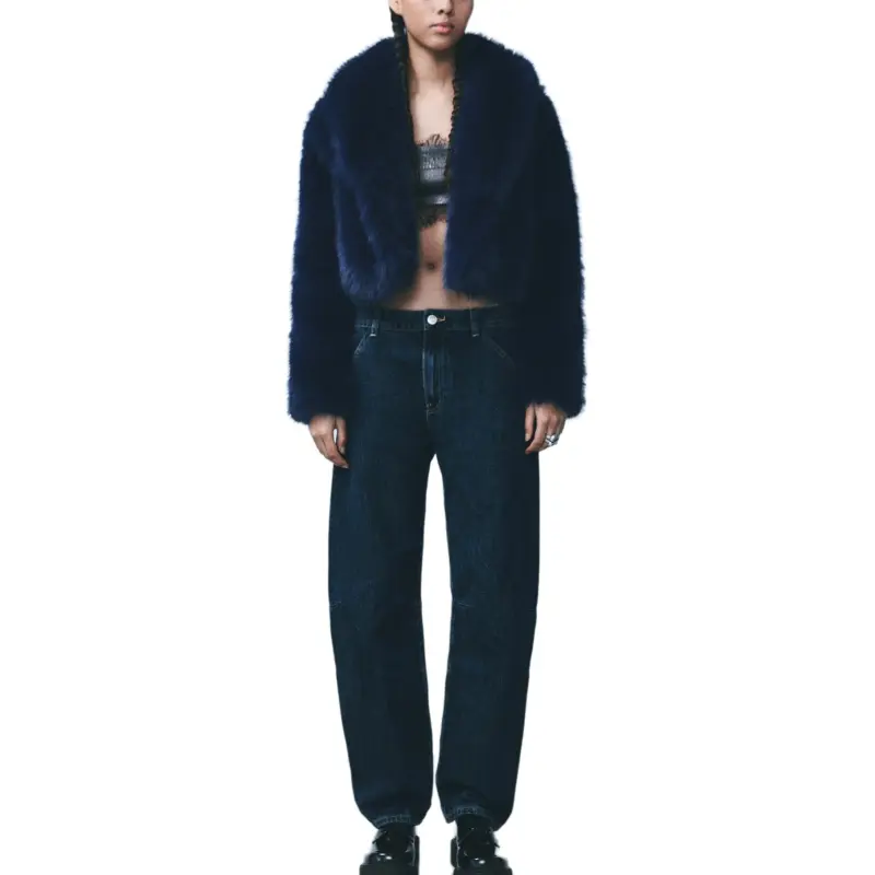 ZARA Trf Jeans Women's Dark Indigo-2