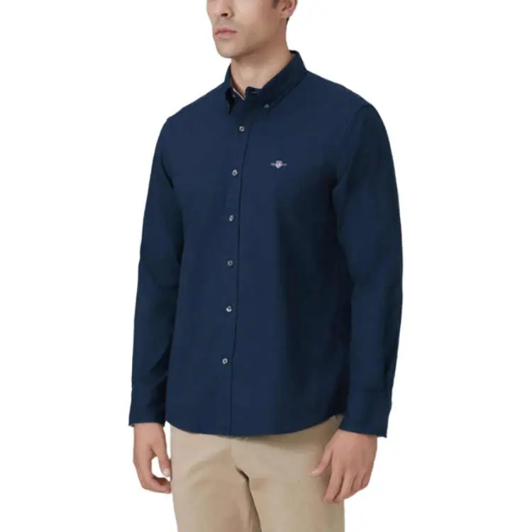 GANT Shirts Men Dark Blue-1