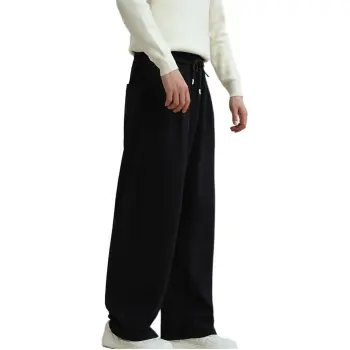 Hacikis Casual Pants Men's Black