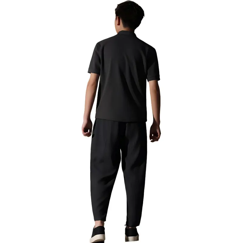 Hacikis Suit Trouser Men's Pitch Black Gray-1