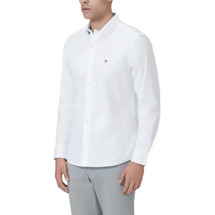GANT Shirts Men White-1