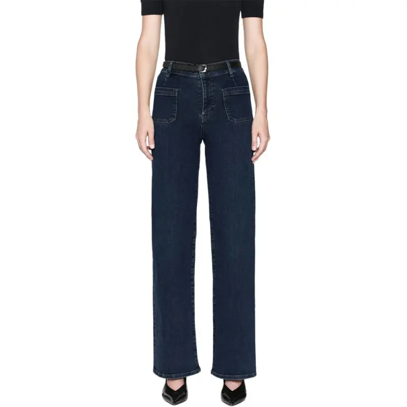 FRAME Le Slim Palazzo Jeans-1