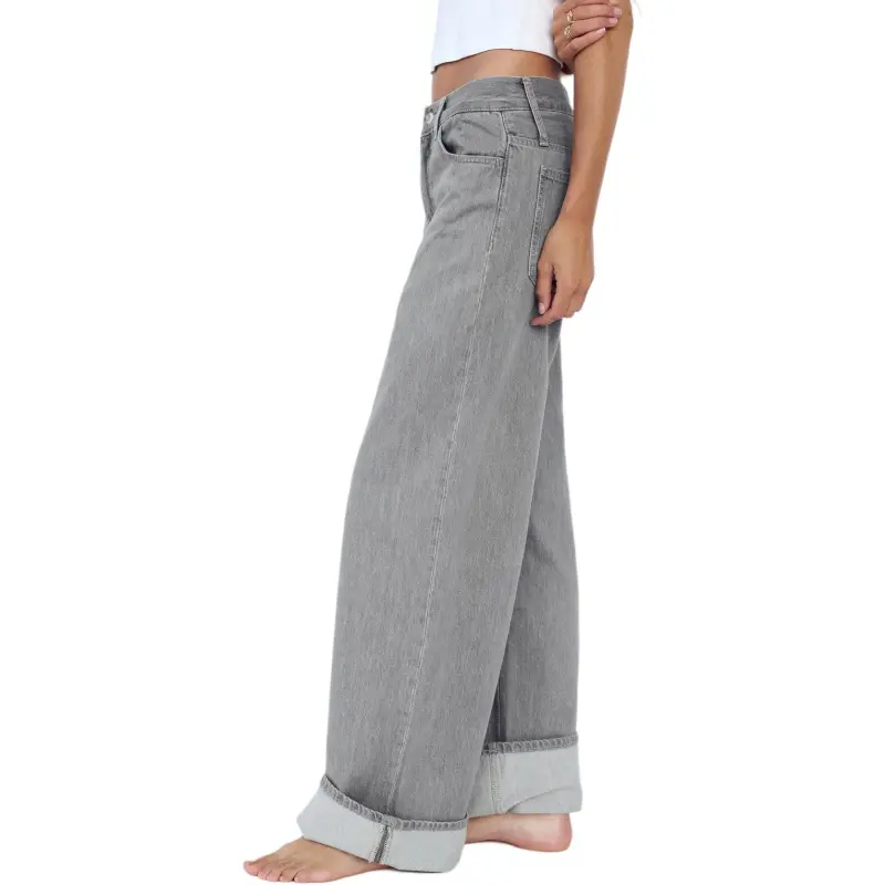 ZARA Jeans Women's Gray-4