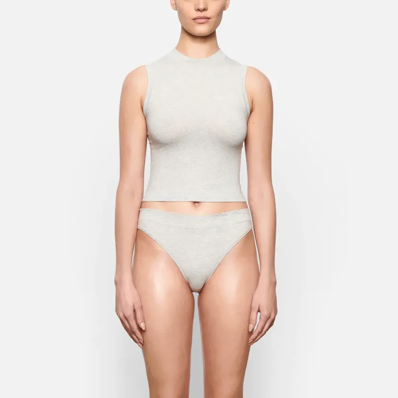 Skims Tank Tops Women's LIGHT HEATHER GREY/Light Gray-1