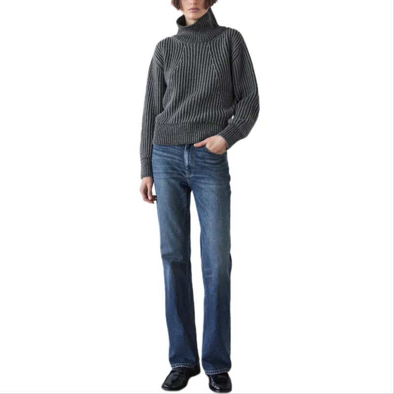 Massimo Dutti Knitwear Women's Gray-2
