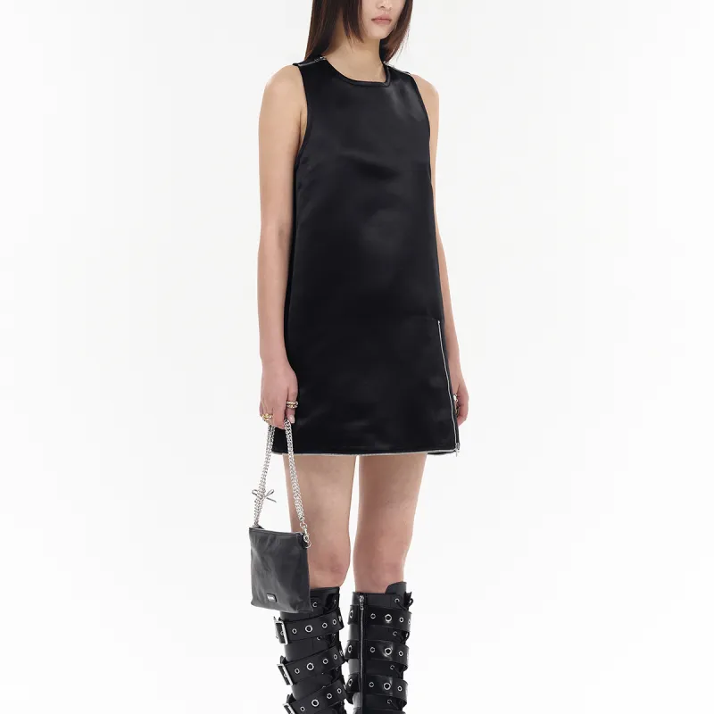 WE11DONE Sleeveless Dresses Women's Black-4