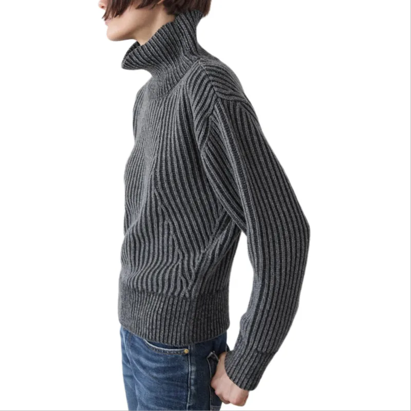 Massimo Dutti Knitwear Women's Gray-3