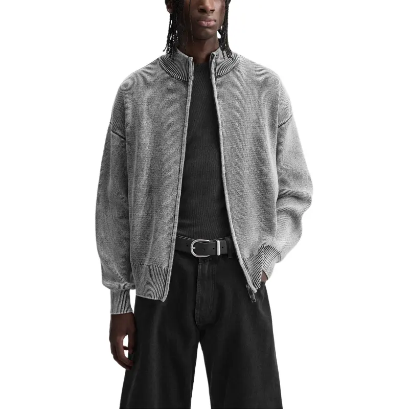 ZARA Jackets Men Black-4