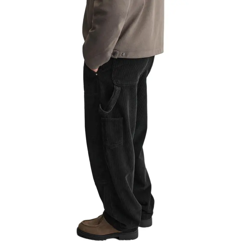 ZARA Cargo Pants Men Black-4