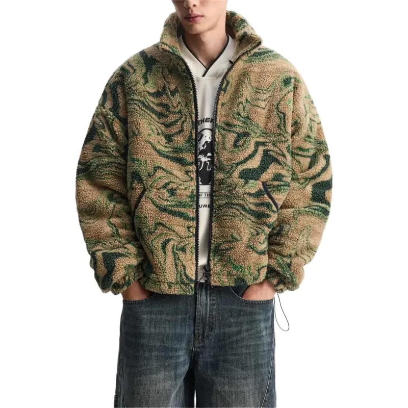 ZARA New Year Jackets Men Medium Green-2
