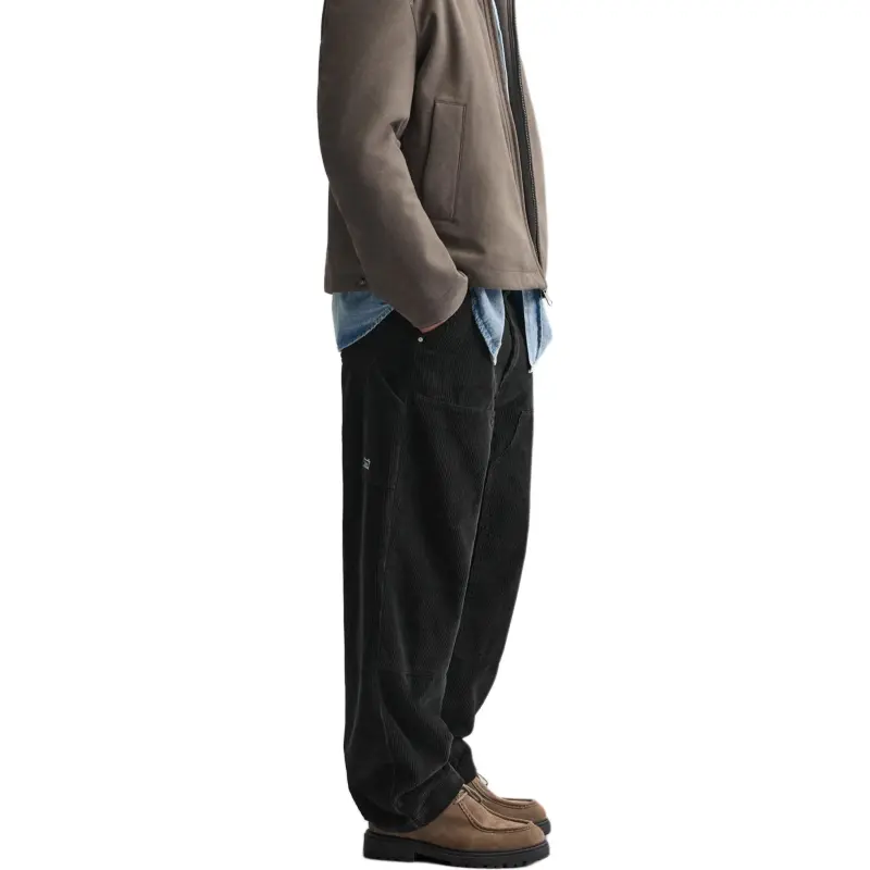 ZARA Cargo Pants Men Black-5