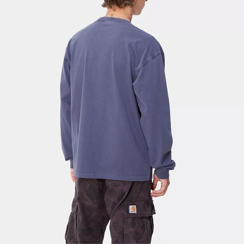 Carhartt WIP L/S Vista FW24 T Shirt T Shirt Men's Purple-4