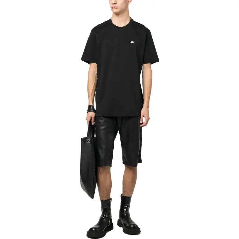 DIESEL T Shirts Unisex Black-1