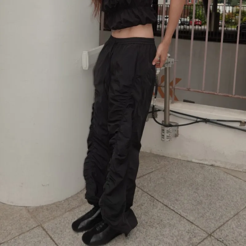 ZARA Trf Casual Pants Women's Black-2