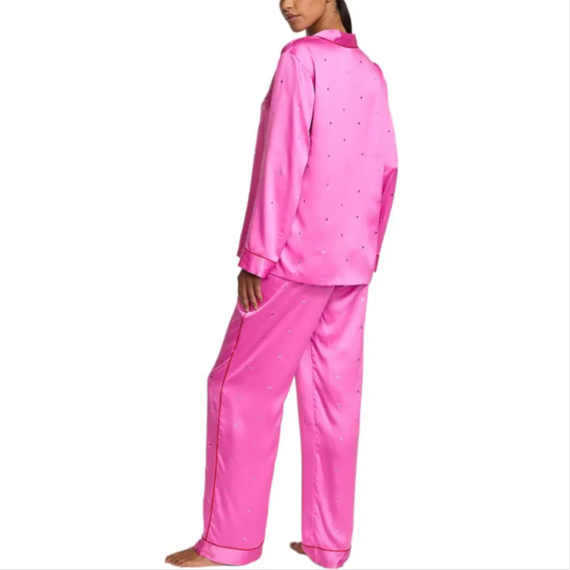 Victoria's Secret Pajama Set Women's Pink-2