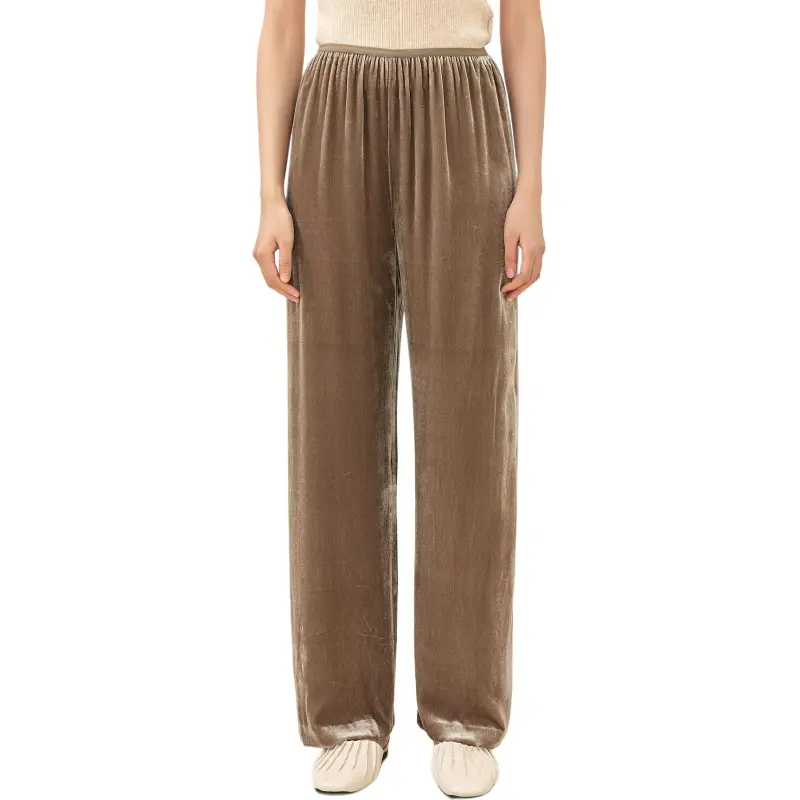 Fragment Casual Pants Women's Light Coffee-2