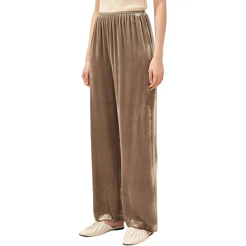 Fragment Casual Pants Women's Light Coffee-3