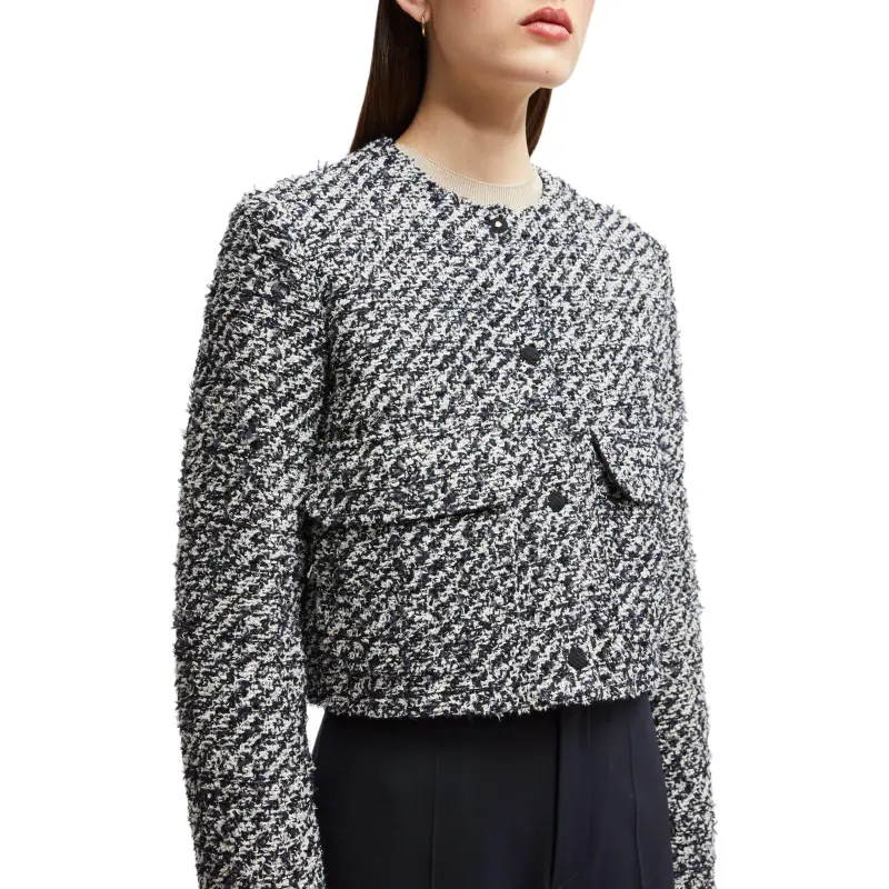 Moncler Duphin Tweed Down Jacket-1