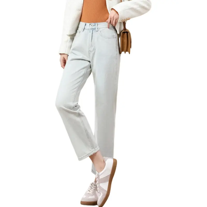 TERRE BLEUE Jeans Women's Light Blue-1