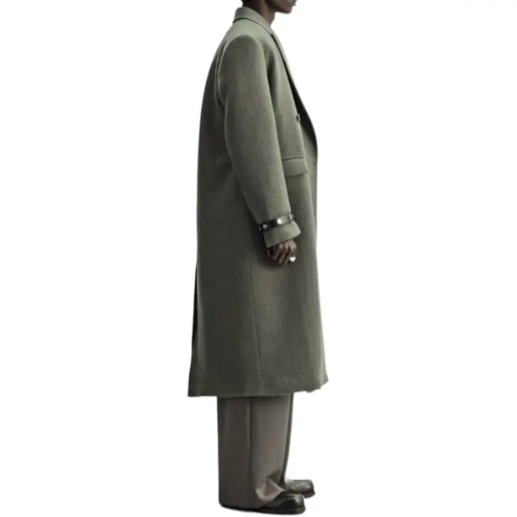 ZARA Nanushka Collaboration FW24 Coat Men's Light Green-2