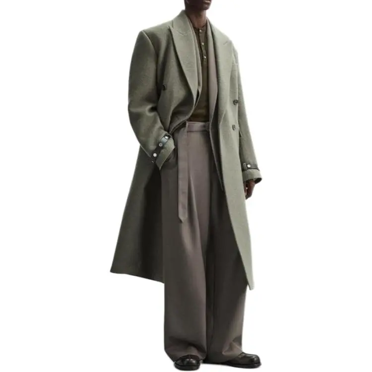ZARA Nanushka Collaboration FW24 Coat Men's Light Green-1