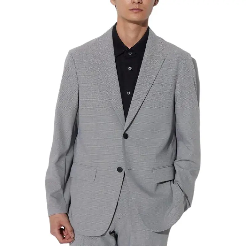 UNIQLO SS24 Business Suit Unisex Sky Gray-2