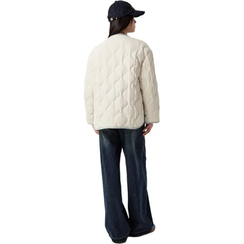 Omont Down Jacket Women's Milk White-3