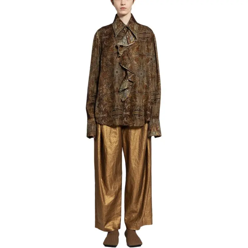 UMA WANG High Waist Tailored Trousers-1