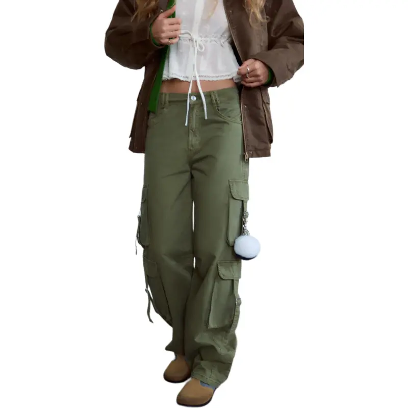 ZARA Trf Cargo Pants Women's-5