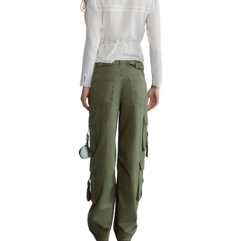 ZARA Trf Cargo Pants Women's-4
