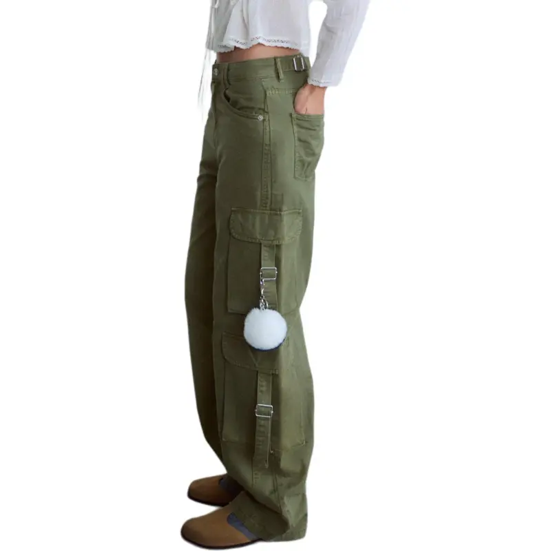 ZARA Trf Cargo Pants Women's-6