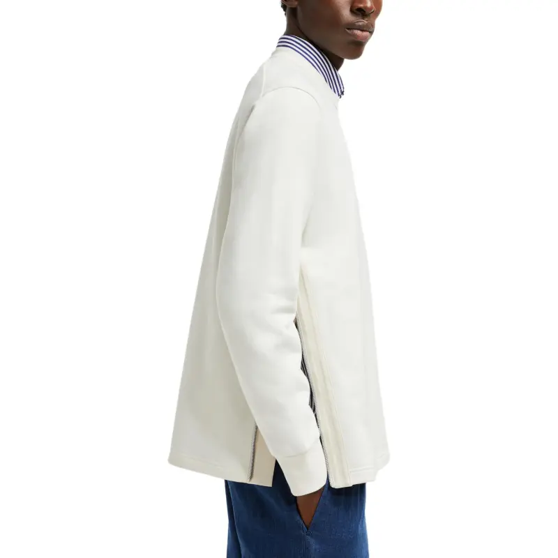 Moncler Logo Patch Chest Pocket Crewneck Sweatshirt-4
