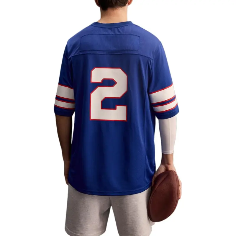 ZARA T Shirts Men Blue-4