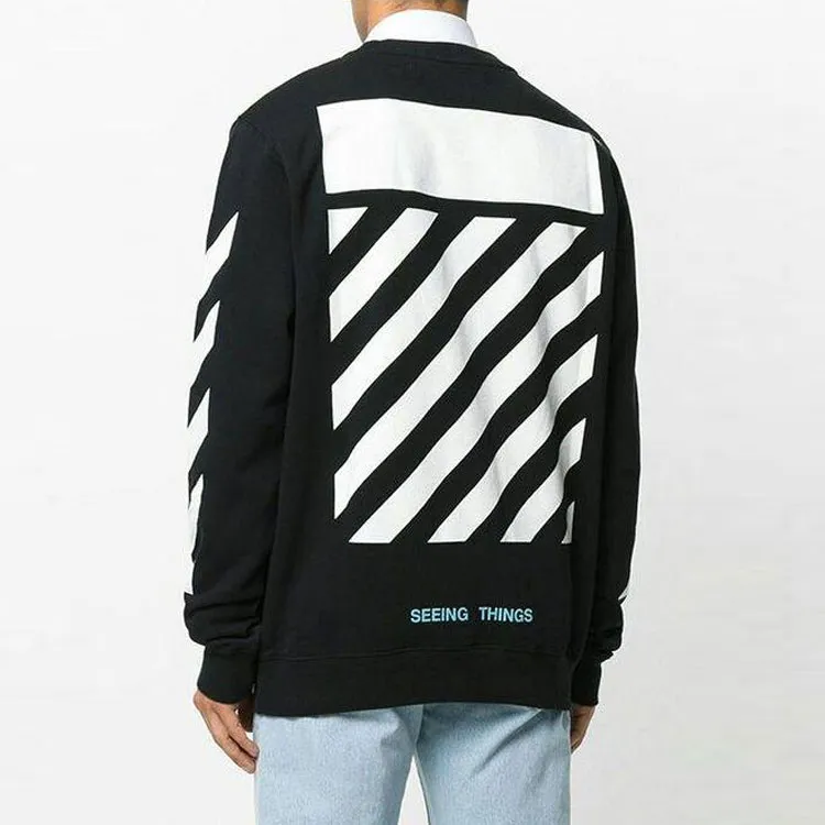 OFF WHITE SS21 Sweatshirts Men Black-2